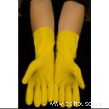 Cheep Colorful Rubber Household Cleaning Gloves